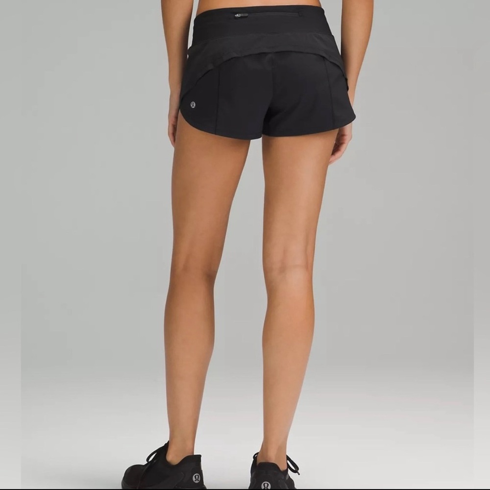 Lululemon Black Speed Ups 2.5”